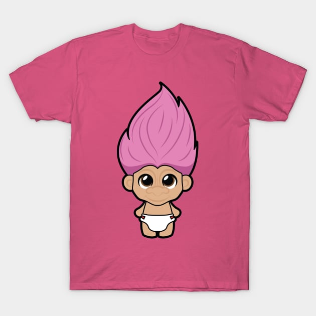 Baby Troll Tooniefied T-Shirt by Tooniefied